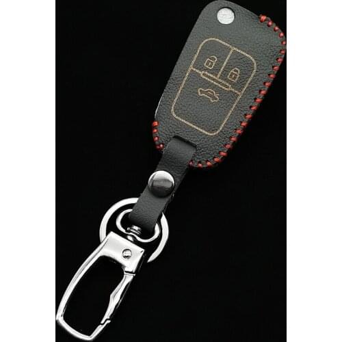 For Chevrolet Cruze Aveo Trax Sail Malibu Captiva Opel Vauxhall Astra J Corsa Insignia Mokka Hot Sale Leather Car Key Case Cover