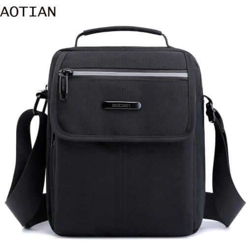 AOTIAN 2021 fashion Mens Handbag man shoulder messenger bags High quality oxford casual bag business male crossbody bags