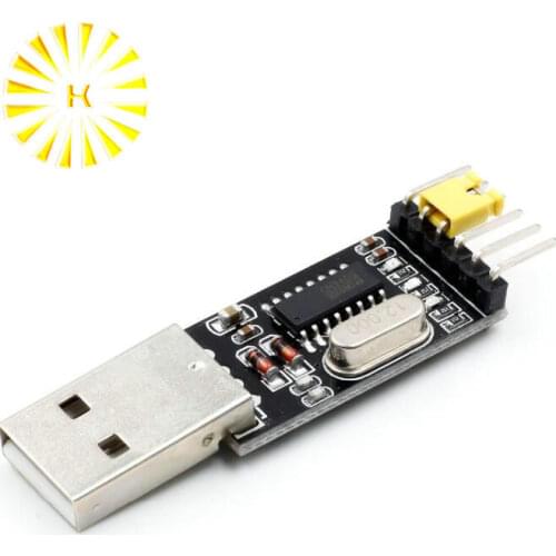 CH340 module USB to TTL CH340G upgrade download a small wire brush plate STC microcontroller board USB to serial
