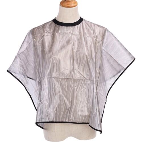 Barber Cape Hair Dyeing Shawl Adult Hairdressing Capes Cloth Haircut Apron Wrap Adjustable Neckline Hair Cloth Styling Tools