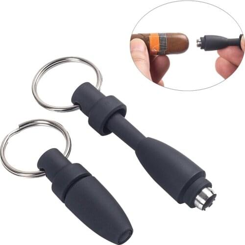 Cigar Punch Cutter Cigar Accessories Stainless Steel Tobacco Cigar Puncher Cigar Cutting Drill Smoking Accessories Cigar Drill