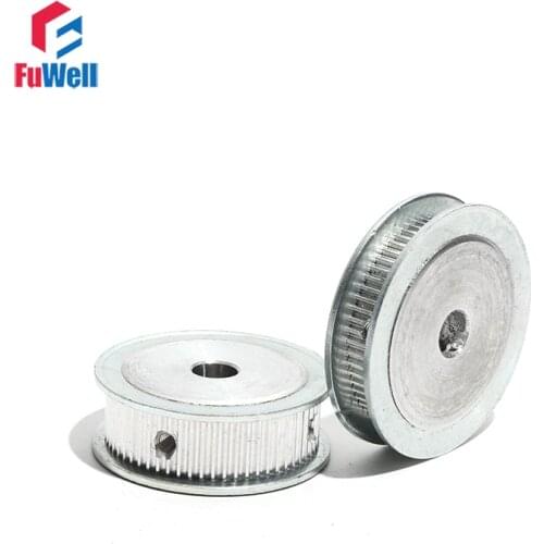 S2M-70T Timing Belt Pulley 7mm/11mm Belt Width Transmission Pulley Aluminum Alloy S2M 70Teeth Synchronous Toothed Pulley