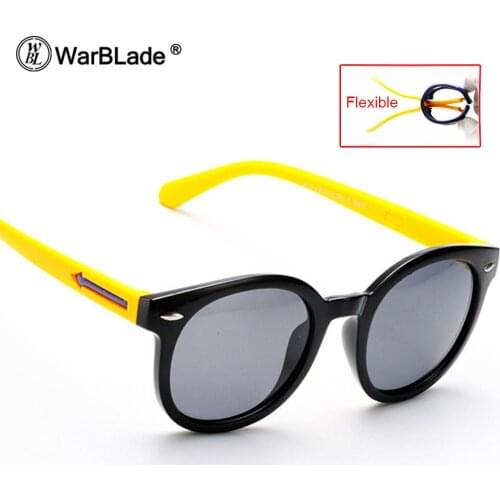 WarBLade Kids Polarized Sunglasses Children Baby Summer Outdoor Goggles TAC TR90 Boy Girl Polaroid Safe Sun Glasses 832