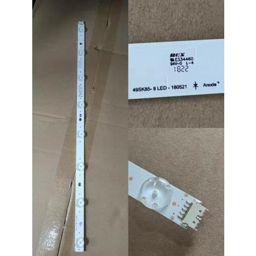 LED backlight strip 8 lamp for LG 49 inch TV LC490EQE ssc_slimdrt_49sk85(36B) SSC_49SK85(36B) LC490EQE(XG)(F1)
