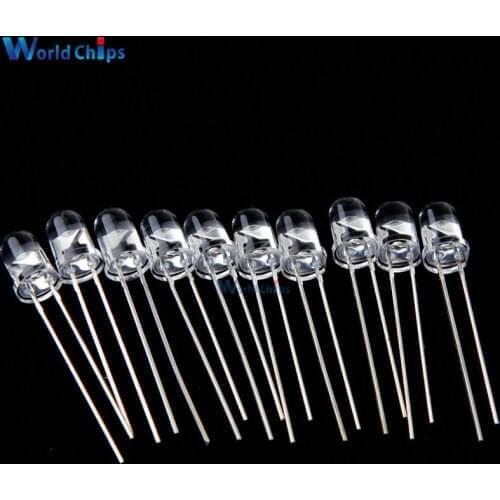 100Pcs LED 5mm 940nm IR Infrared Emitting Round Tube Light Diode