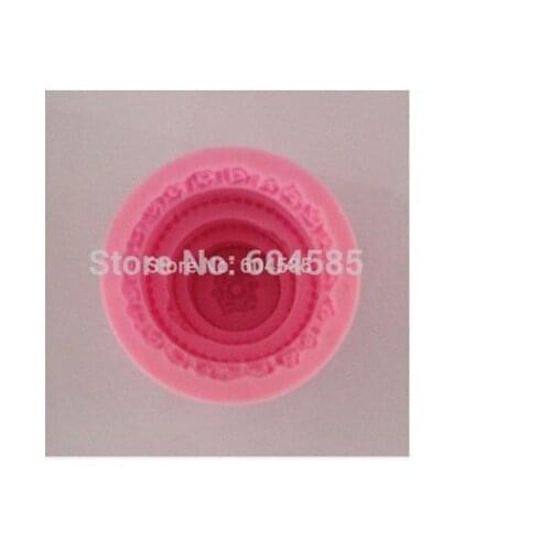 The birthday cake Chocolate mold Cake mold cooky mold Sugarcraft FM135