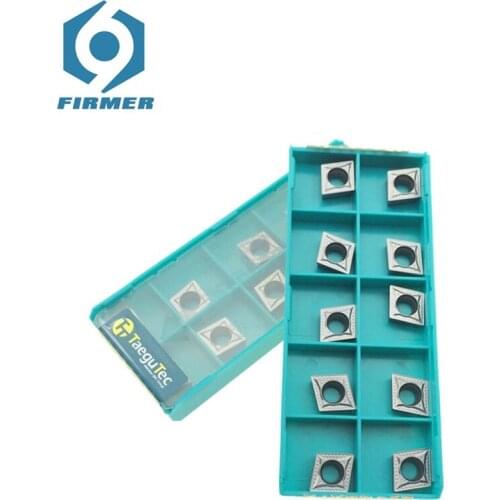 Sanno firmer Lathe Cutter CCMT09T304 MTFG CT3000 Carbide Inserts 10pcs Lathe Turning Tool Lathe Blade For Cutting Ceramic