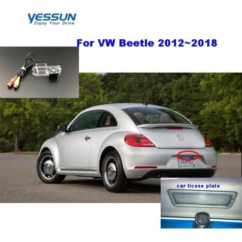 Yessun Car Rear View Reverse Backup Camera Waterproof For Volkswagen Beetle 2012~2018 beetle vw rear camera ccd camera