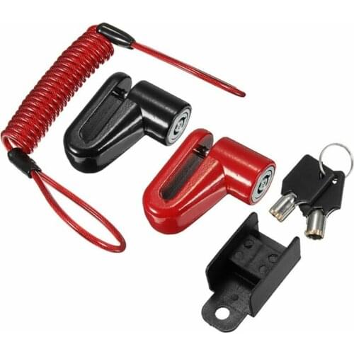 Scooter lock Anti-Theft Disc Brakes Lock with Steel Wire for Xiaomi M365 Electric Scooter Skateboard Wheels Lock Disc Brake Drop