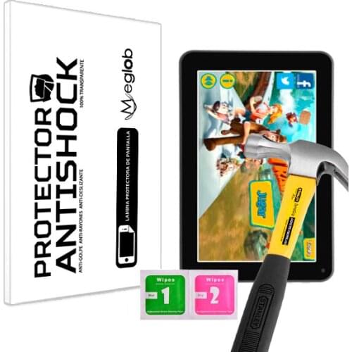 Screen protector Anti-Shock Anti-scratch Anti-Shatter compatible with Tablet iJoy Tadeo Jones