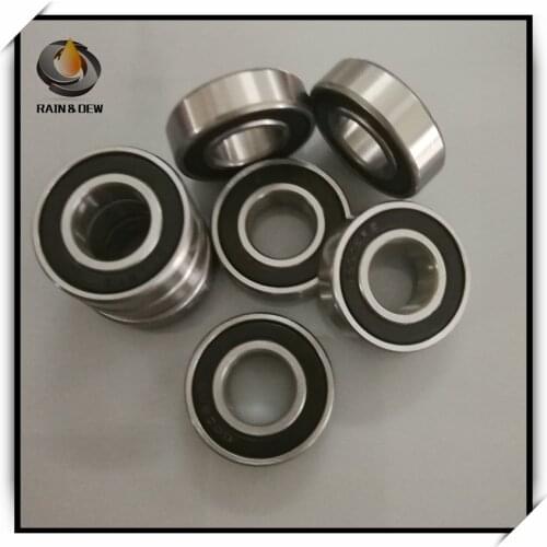 2Pcs 6002 Hybrid Ceramic Bearing 15x32x9 mm ABEC-7 Bicycle Bottom Brackets & Spares 6002RS Si3N4 Ball Bearings