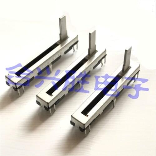 4.5 cm sliding potentiometer EWANK1C15B14 single-link mono B10K with midpoint keyboard volume straight slider fader 15MM