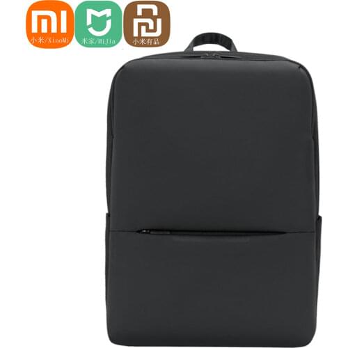 Xiaomi Travel Business Backpack with 3 Pockets Large Zippered Compartments Backpack Polyester 15.6 pollici Borsa Del Computer