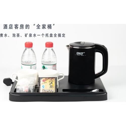 Portable 304 stainless steel mini-sized low-power mini double-decker Travel Hotel Electric Kettle