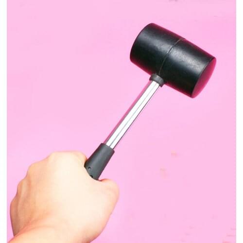 Cycling bike Bicycle Shop repair tool Rubber Hammer Mallet Fibre shaft grip for workshop home Durable Steel&nylon plastic body