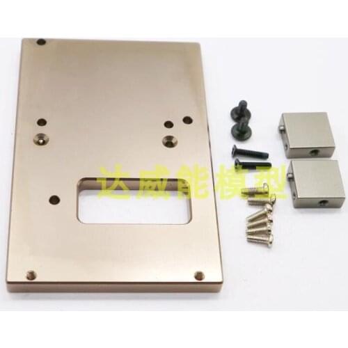 MN Model 1:12 D90 D91 RC car spare parts 17g servo metal fixing plate fixed plate