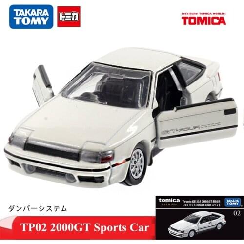 Original Tomy Mini TP02 2000GT Sports Car Alloy Metal Diecast Miniature Roadster Model Kit Hot Collectible Toys for Boys 114185
