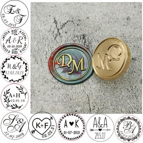 Customize Wax Seal Stamp logo Personalized image custom sealing wax sealing stamp wedding Invitation Retro antique stamp custom