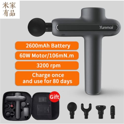 Xiaomi Massage Gun Handheld Electric Deep Tissue Body Muscle Massager Cordless High Intensity Vibration Device with 3 Speed