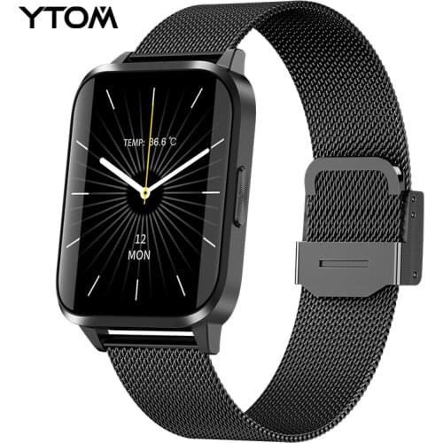 YTOM Smart Watch 1.69" Fitness Tracker Watch IP67 Waterproof Smartwatch with Heart Rate and Sleep Monitor For Men and Women