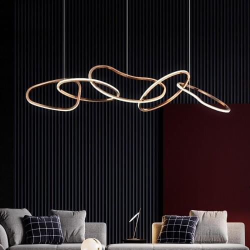 Modern Design Led Chandeliers Lighting Art Deco Led Chandelier Lights Living Room Decor Suspension Luminaire Shop Hanging Lamp