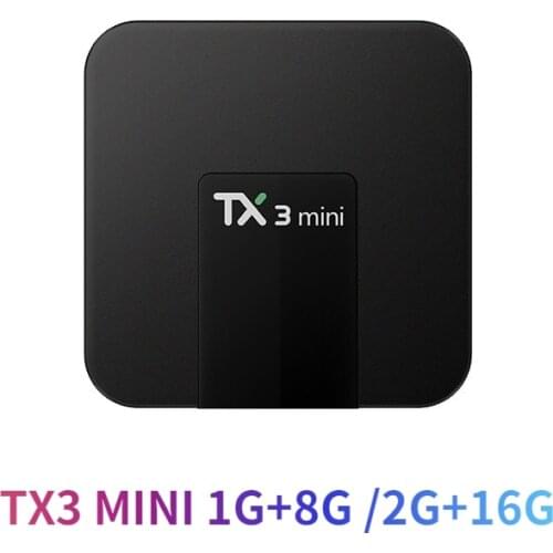 TX3 MINI Smart 2G/16G 4K Bluetooth Network TV Box Dual-Band Network Set-Top Box Built-in TF Card Media Player ESD Circuit Design