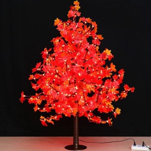 Outdoor LED maple Tree Light Christmas tree lamp 530pcs LED Bulbs 1.5m Height 110/220VAC Rainproof fairy garden decor