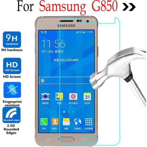 For Samsung Galaxy G850 Tempered glass Screen Protector On Samsung Galaxy G850 Alpha Protective Film 100pcs/lot