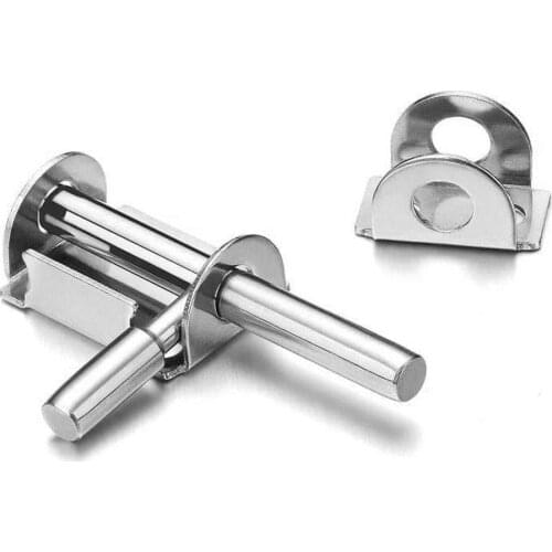 1Pc Slide Bolt Gate Latch Heavy Duty Safety Bolts Latch Latch Barrel Steel Bolt Door Gate Lock Window Door C9L8