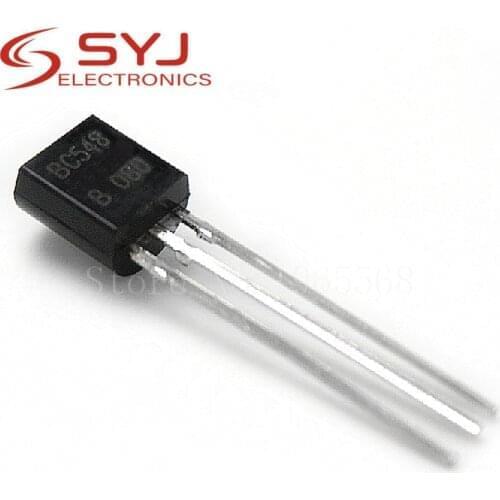 10pcs/lot BC548B BC548 548B TO-92 New original In Stock