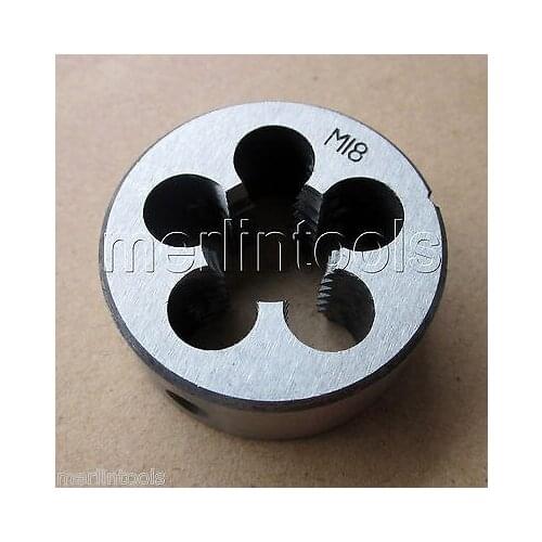 18mm x 2.5 Metric Right hand Thread Die M18 x 2.5mm Pitch