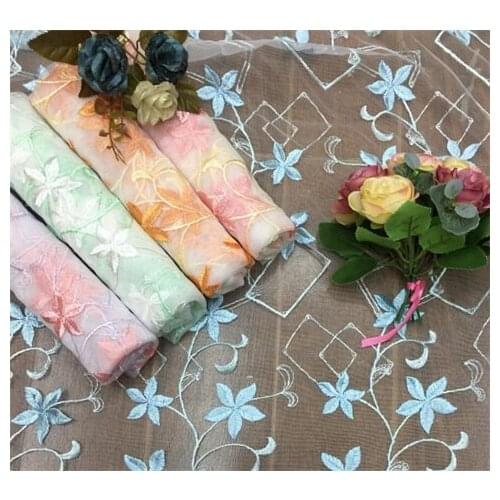 3D Lace French Tulle Lace Fabric With Beads Stones Embroidery Nigeria Lace FabricCX2021080107