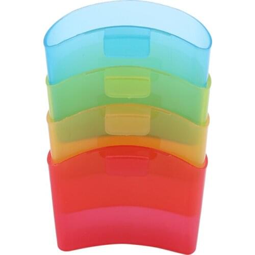 4 Pcs Tea Bag Biscuit Stand Afternoon Tea Accessories Portable Simple Tea Bag Biscuit Biscuit Storage Rack