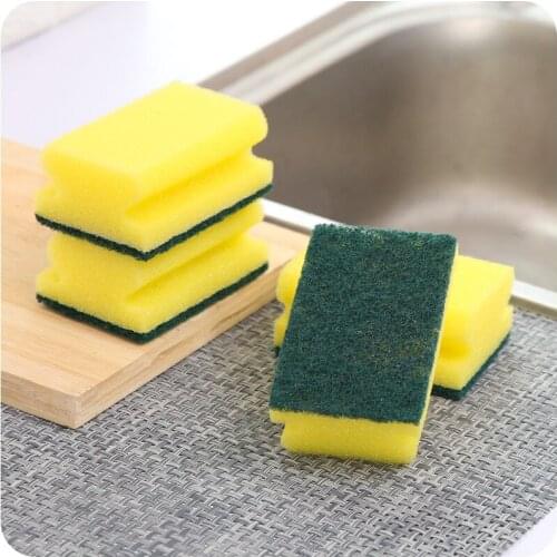 5Pcs Dishwashing Sponge Brush Dishwasher Kitchen Accessories Magic Cleaning Sponge Brush Set Cleaning Tools Wash Bathroom Items