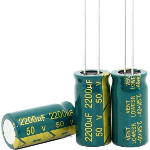 50v 2200uf 2200uf 50v Size:16X30MM best quality New origina