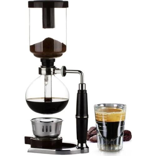 60% Hot Sales!!! 300/500ml Siphon Coffee Machine Glass Pot Home DIY Filter Manual Coffeemaker