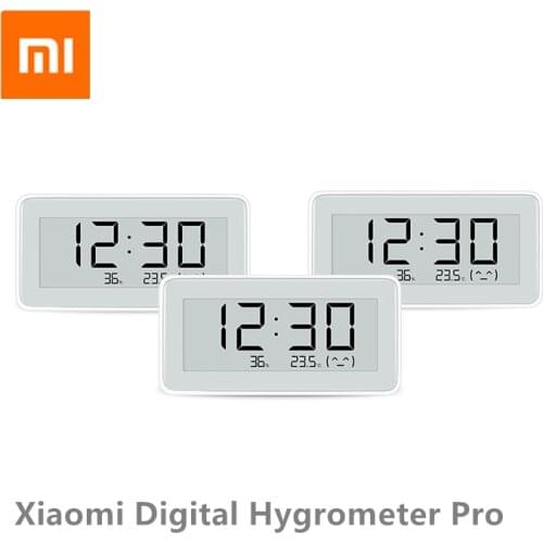 Xiaomi Mijia BT4.0 Wireless Smart Electric Digital clock Indoor&Outdoor Hygrometer Thermometer LCD Temperature Measuring Tools