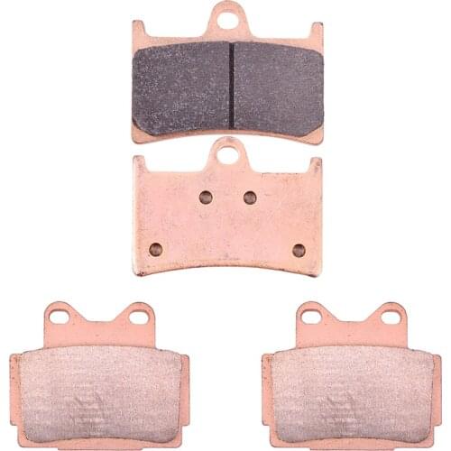 125CC Long Life Front and Rear Brake Pads and Discs Kit For Yamaha TZR125 TZR125R TZR 125 R 1993 Low Dust Long Life