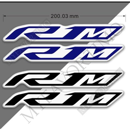 Emblem Badge Logo Tank Pad For YAMAHA YZF R1M YZFR1M Stickers Decal Protector Motorcycle Fairing Fender Windshield Handguard
