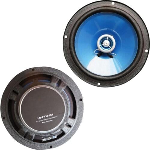 Good quality 2 way 2X120W 6.5 inch car coaxial speaker car stereo speaker car audio speaker for all cars hot sale