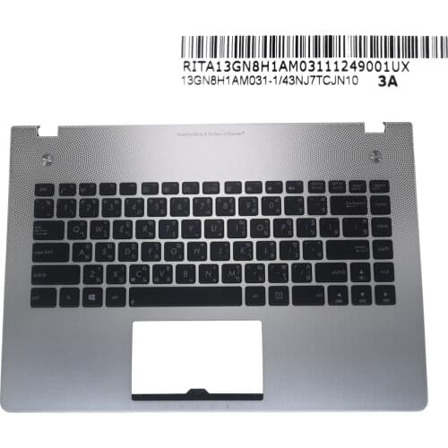 Thailand laptop keyboard for ASUS N46 N46VZ N46V N46VB N46VJ N46VM TI Thai notebook keyboards topcase palmrest 13GN8H1AM031-1