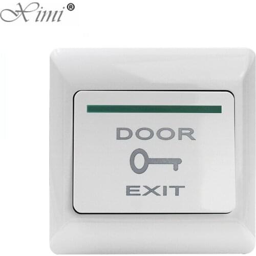Door Access Control Exit Button Door Release Exit Switch Good Quality Plastic Push Release Button Door Control Lock