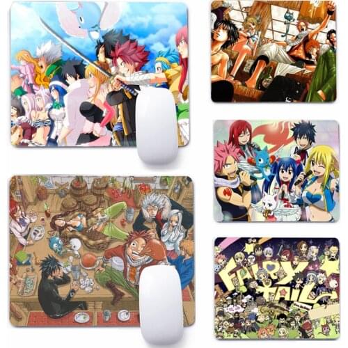 Anime Fairy Tail Mouse Pad Deskpad Gaming Writing Desk Mat Keyboard Mats For Office Home Computer Mousepad