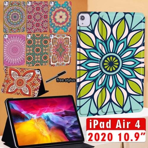 For IPad Air 4 2020 10.9 Inch Tablet Case Leather Stand Folio Cover A2072 A2316 A2324 A2325 for IPad Accessories