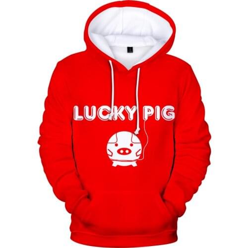 2020 New 3D Print Hoodies Men/Women Year of The Pig Sweatshirts Spring Warm Hoodies Year Of The Pig Coat Sweatshirts