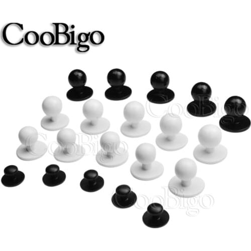 100pcs Plastic Buttons Restaurant Uniforms Chef Jacket Uniform for Suit Button Garment Clothes DIY Accessories 7mm 11mm 12mm