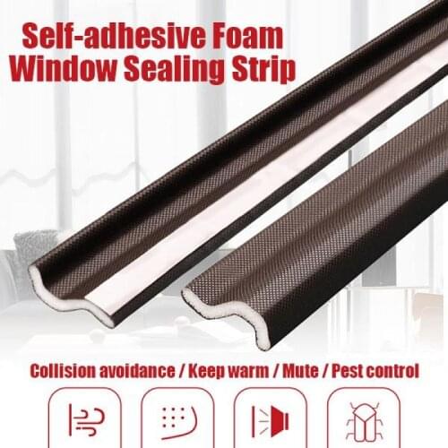 Self-adhesive Foam Window Sealing Strip Adhesive Door Sealing Strips Self Adhesive Window Foam Wind Waterproof Dustproof