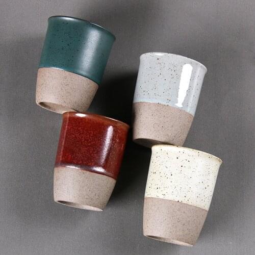 Japanese Style Ceramic Household Cup Of Tea Cups Catering Water Personal Ceramic Cup Mug Cup 165ml