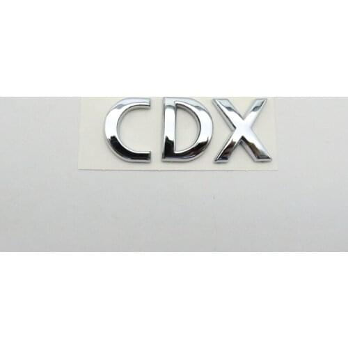 Rear Logo CDX Emblem For GM Chevrolet Cruze 2008-2012