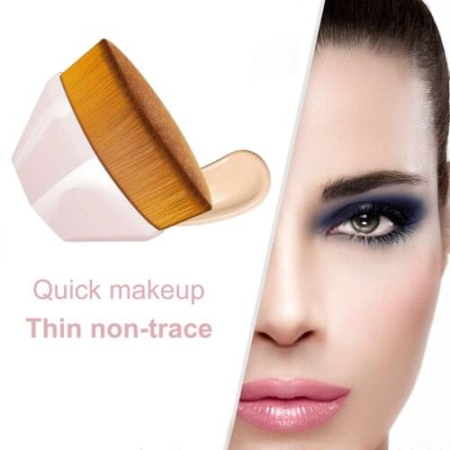 BB Cream Makeup Brushes Foundation Brush Bronzer Brushes Flat Brush Face Sculpting Makeup Brush for Women Girls